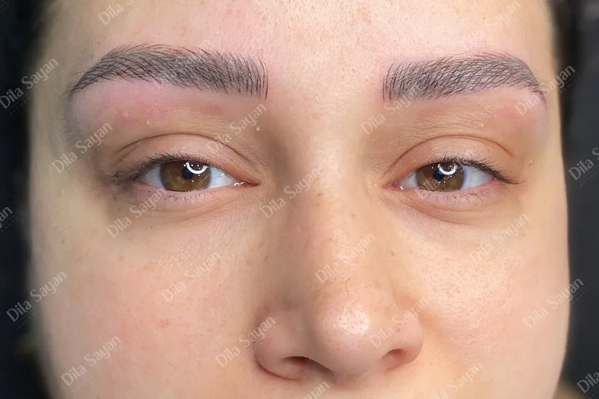 Microblading uygulaması
